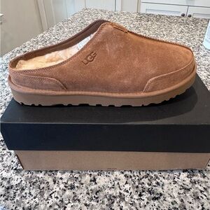 UGG Men's Tan Suede Slip-Ons